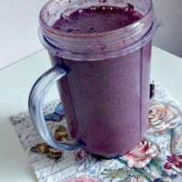 WIAW: Chocolate Soy Smoothie!